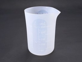 Jarra silicona medidora 250cc varias medidas